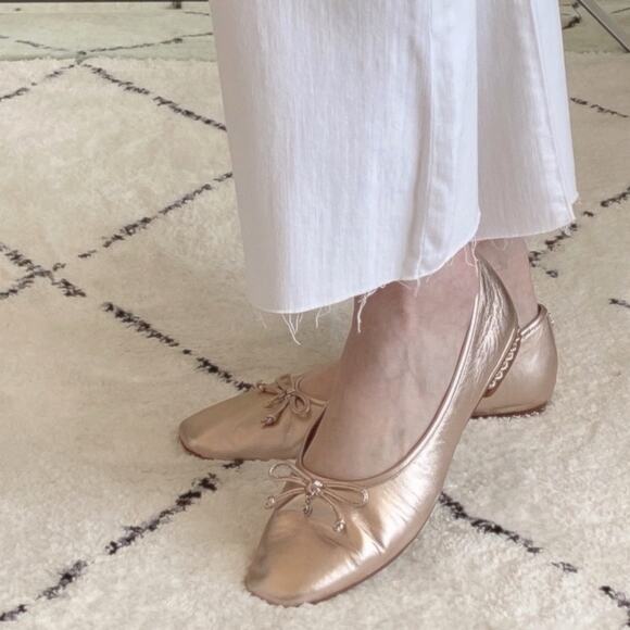 Sam Edelman Marisol Ballet Flat in Black Patent Leather - Picture 14 of 15